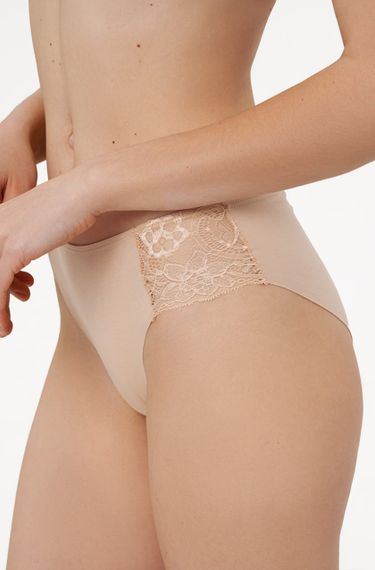 Трусики сліпи Luna Debora L5180T з мереживом Бежеві L | Зображення 1