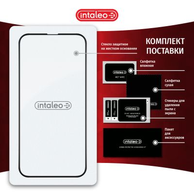 Стекло защитное Intaleo Full Glue ESD Apple iPhone 13 Pro Max Black (1283126523953) | Зображення 6