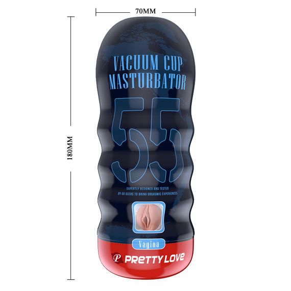 Мастурбатор - Pretty Love Vacuum Cup Masturbator Vagina | Зображення 8
