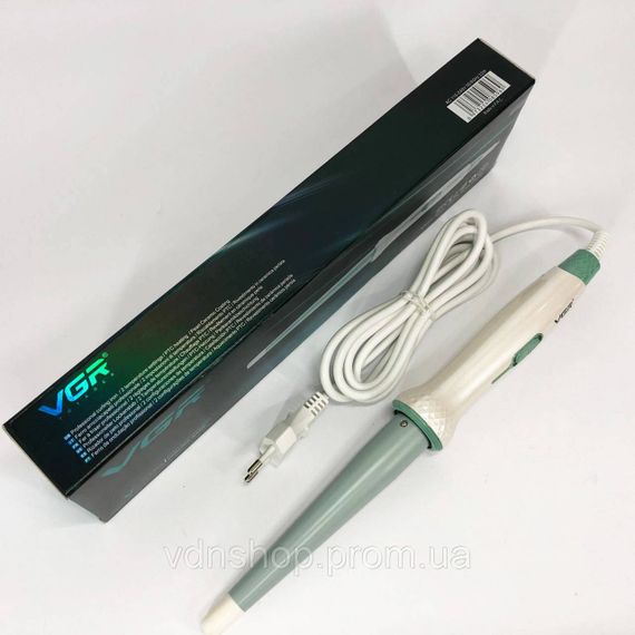 Плойка для создания завивки VGR, Плойка для волос для локонов Конусная прикорневого объема FK-90 | Зображення 4