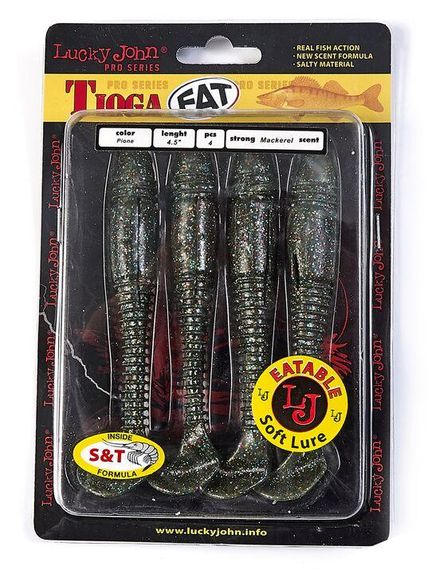 Виброхвост 4,5" LJ Лаки Джон Tioga Fat 140147-F08 | Зображення 1
