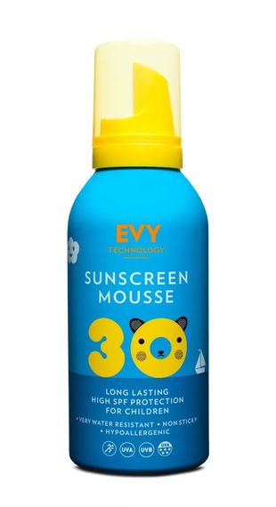Сонцезахисний мус для дітей та немовлят EVY Technology Sunscreen Mousse SPF30 (150 ml)