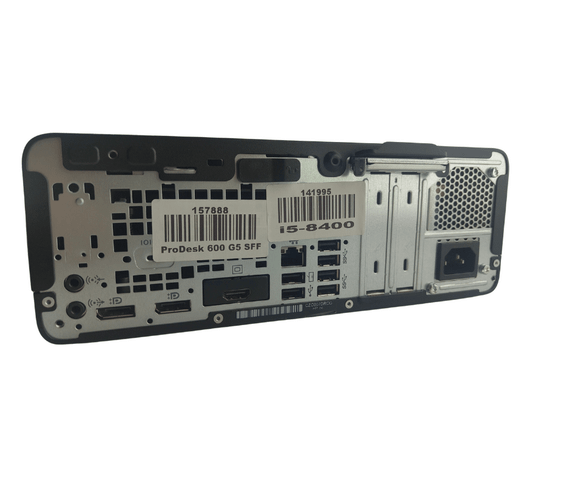 Комплект ПК: комп'ютер HP ProDesk 600 G5 SFF / Intel Core i5-8400 (6 ядер по 2.8 - 4.0 GHz) / 8 GB DDR4 / 240 GB SSD / Intel UHD Graphics 630 + Новий монітор AOC 24B31H/24" (1920x1080) IPS / Кабелі б/в + Подарунок Дротова клавіатура + мишка | Зображення 3
