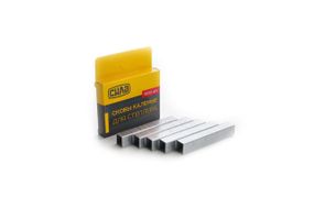 Скобы для степлера 10*11,3*0,7mm, (каленые, квадратные) (1000шт) СИЛА