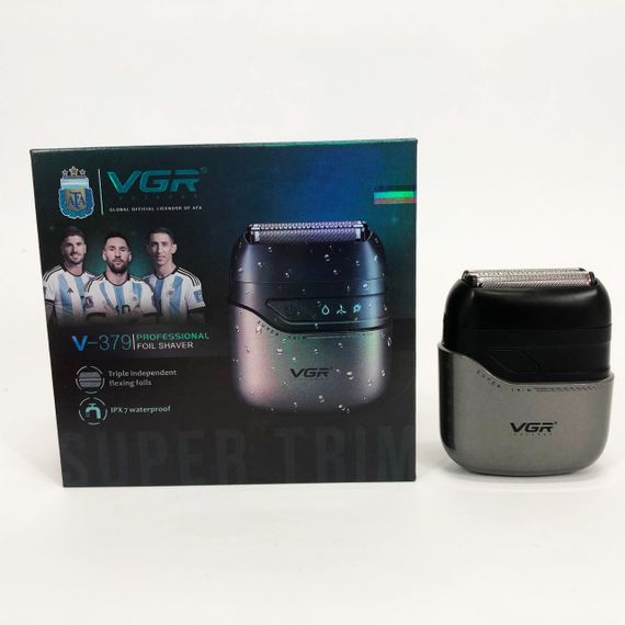 Хорошая электробритва для бороды VGR, Электробритва для профессионального бритья шейвер VU-44 | Зображення 5