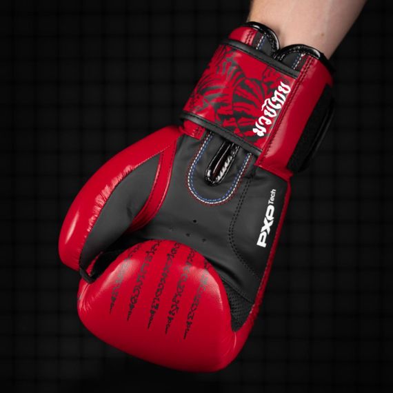 Боксерські рукавиці Phantom Muay Thai Red 12 унцій (бинти в подарунок) | Зображення 9