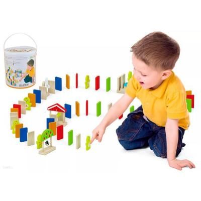 Ігровий набір Viga Toys Доміно, 116 елементів (51620) | Зображення 3