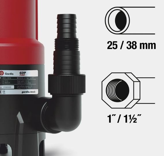 Дренажний насос Gardia GDP 750 | Зображення 2