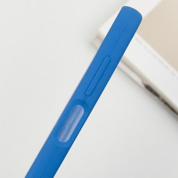 Чохол TPU GETMAN Liquid Silk Full Camera для Samsung Galaxy A05s Синій / Navy Blue | Зображення 4