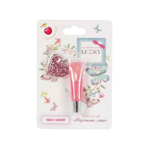 Детский блеск для губ "Мерцающее сияние" T18883 нежно-розовый | Зображення 1