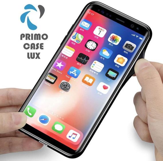 Чохол накладка Primo Case Lux для Samsung S8 Plus (SM-G955) - Light Grey | Зображення 4