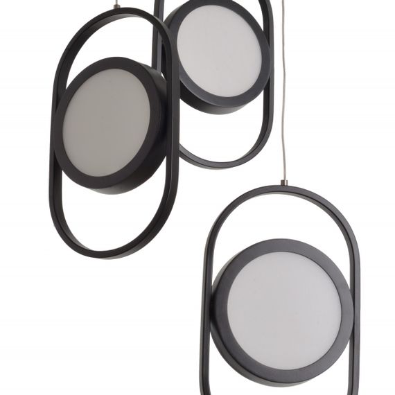 Люстра лофт подвесная LED 32W NW BK (BL-886S/3) | Зображення 4