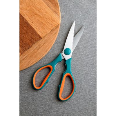Кухонные ножницы Gusto 21 см Блакитно-помаранчеві (GT-6121) | Зображення 3