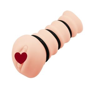 Мастурбатор вагіна реалістична з кільцями Crazy Bull Masturbator Vagina Sex Aura