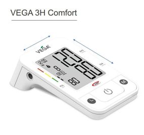 Тонометр VEGA 3H Comfort с манжетой Vega 22-42см Micro USB на плечо гарантия 5 лет