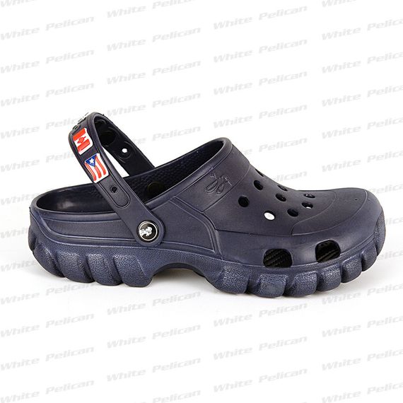 Чоловічі капці CROCS сабо синій Крокси Шльопанці (розміри: 41) | Зображення 1