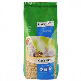 Наповнювач Cat’s Best для домашніх тварин Universal деревний 40 л / 22 кг