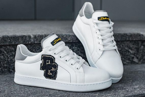 Кеды Dolce&Gabbana Snakers D&G White кроссовки дольче габана | Зображення 4