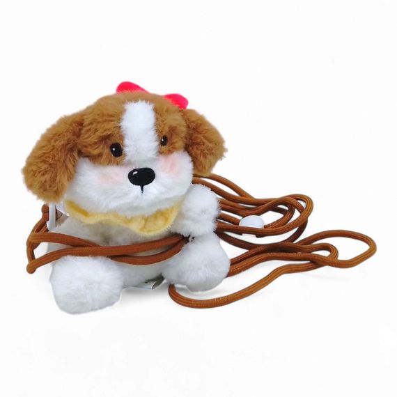 М'яка іграшка-тримач для телефону PLC25005(Brown) 9х8х11 см | Зображення 1