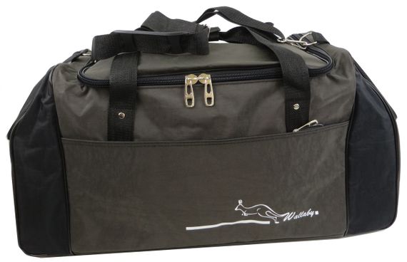 Спортивная сумка 59L Wallaby хаки с черным 447-4 | Зображення 2