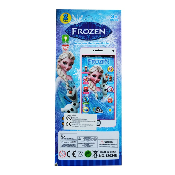 Дитячий інтерактивний телефон Frozen Learn Pad з 10 функціями | Зображення 2