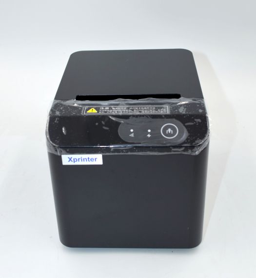 POS-принтер Xprinter XP-T80Q-UL c автообрезкой, чёрный, USB+LAN (XP-T80Q-UL) | Зображення 2