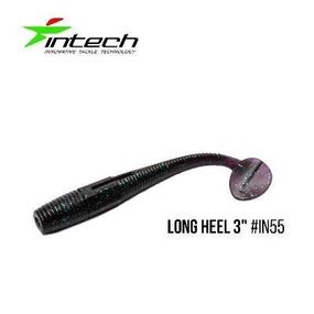 Силиконовая приманка, Съедобный силикон Intech Интеч Long Heel 3 "8 шт IN55