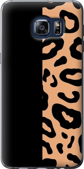 Чехол на Samsung Galaxy S6 Edge Plus G928 Пятна леопарда "4269u-189-17620"