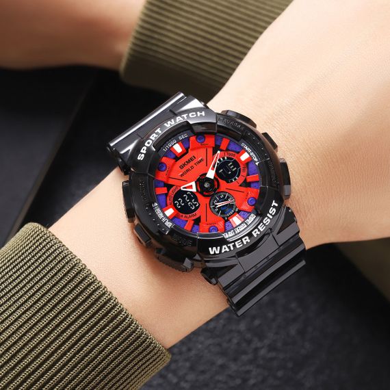 Skmei 2118BKBU Black-Blue | Зображення 3