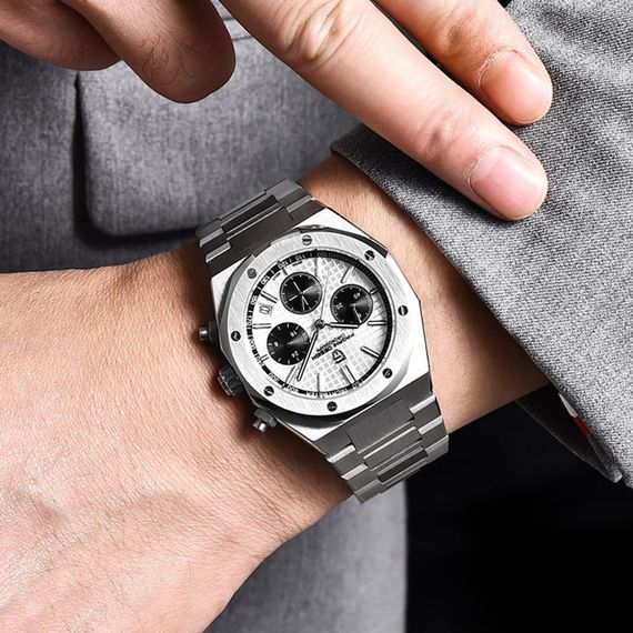 Чоловічий годинник Pagani Design PD-1707 Silver-Silver | Зображення 3