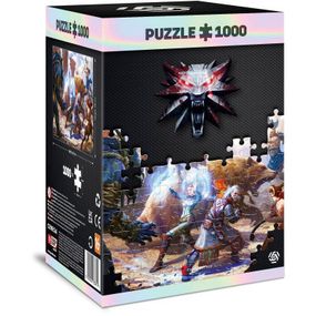 Пазл GoodLoot Witcher: Geralt & Triss in Battle 1000 элементов (5908305233619) - Топ Продаж!