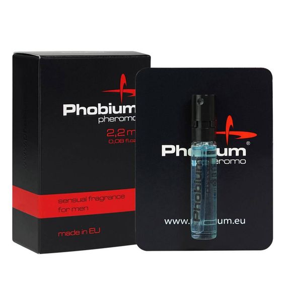 Чоловічі парфуми з феромонами - Aurora PHOBIUM Pheromo for Men, 2,2 мл | Зображення 1