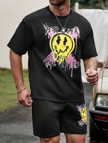 Комплект футболка та шорти ДТФ