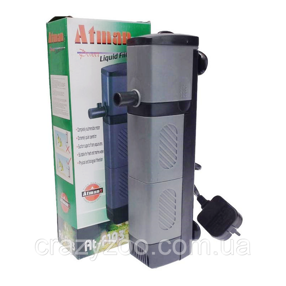 Внутрішній фільтр для акваріума Atman AT-F103 25 Вт 960 л/год. до 250 л