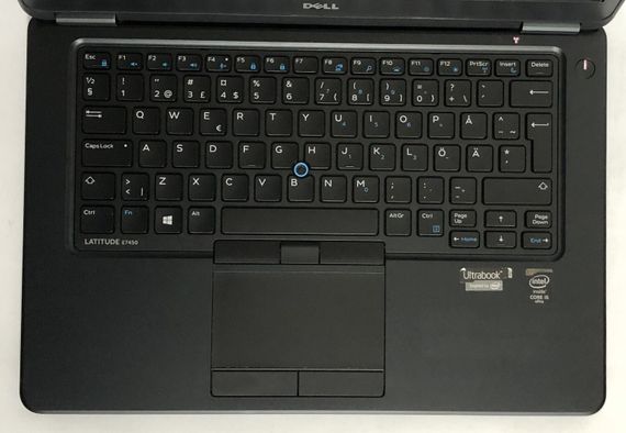 Ультрабук Dell Latitude E7450 / 14" (1920x1080) IPS / Intel Core i5-5300U (2 (4) ядра по 2.3 - 2.9 GHz) / 8 GB DDR3 / 128 GB SSD / nVidia GeForce 840M, 2 GB GDDR3, 64-bit / WebCam / Win 10 Pro б/у | Зображення 7