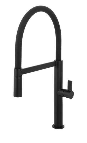 Кухонний змішувач Fabiano FKM 68P SS Velvet Black 8232.401.1448