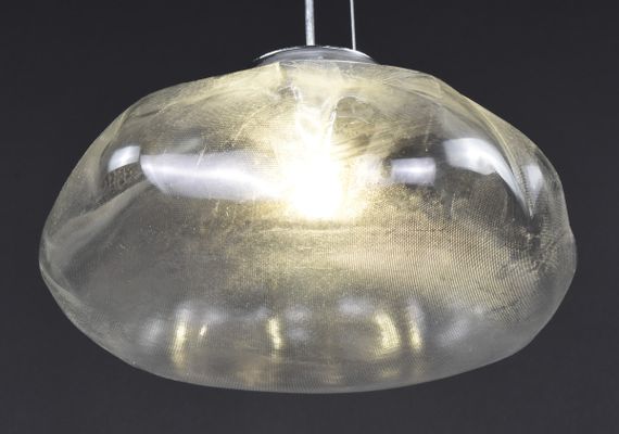 Люстра підвісна на 1 лампочку 27406 Хром 20-160х30х30 см. | Зображення 4