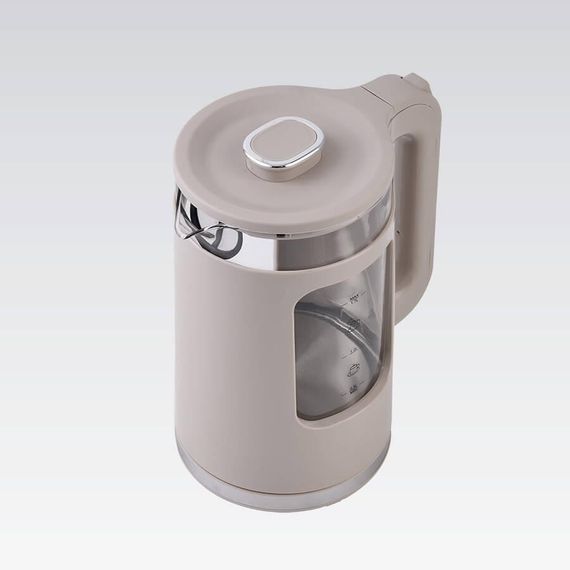 Електрочайник скляний Maestro MR-065-BEIGE, 1.7 л, 2200 Вт, з підсвіткою | Зображення 3