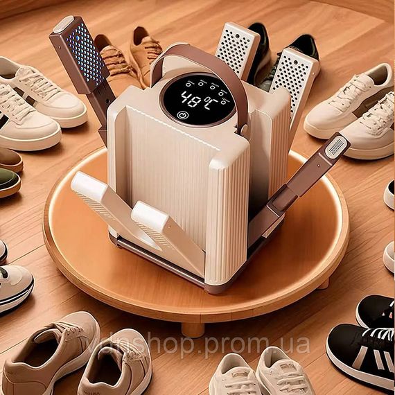 Электросушилка для обуви от сети на 3 пары / Сушилка с УФ-дезинфекцией и таймером / Сушилка обуви ES-15 | Зображення 3