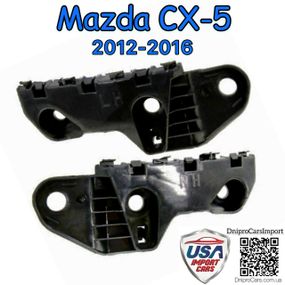 Mazda CX-5 2012-2016 кріплення (ORIGINAL), кронштейн переднього бампера праве, KD45500T1C