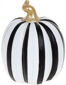 Статуэтка Тыква White-Black 15х15х19см