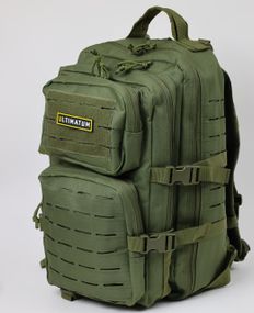 Рюкзак тактичний Laser Ultimatum Олива RT-12, військовий похідний міський штурмовий рюкзак 35 л