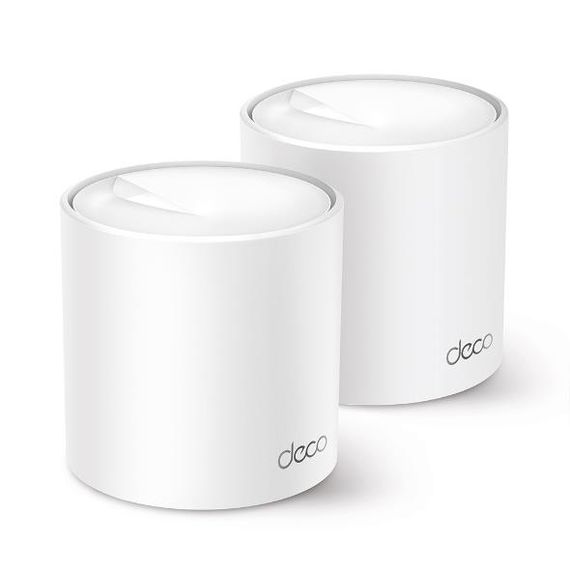 Маршрутизатор TP-Link  DECO X50 2PK AX3000 3xGE LANWAN MU-MIMO OFDMA MESH (DECO-X50-2-PACK)