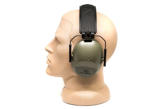 Наушники защитные Venture Gear VGPM9022C (защита NRR 24 dB), оливковые + беруши в комплекте | Зображення 4