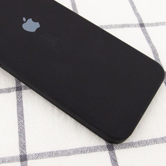 Чохол Silicone Case Square Full Camera Protective (AA) для Apple iPhone 7 plus/8 plus (5.5") Чорний / Black | Зображення 1