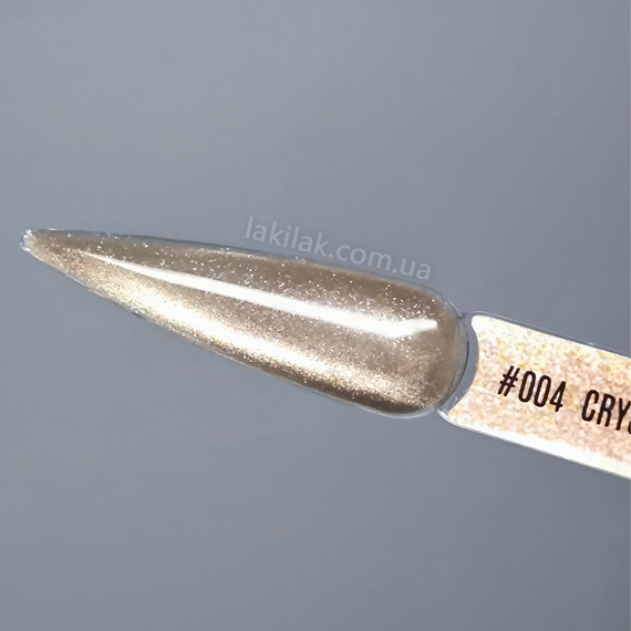 База для ногтей Victoria Avdeeva Crystal Cat Base 04 (шампань с эффектом кошачьего глаза) 12 мл HEMA & TPO FREE