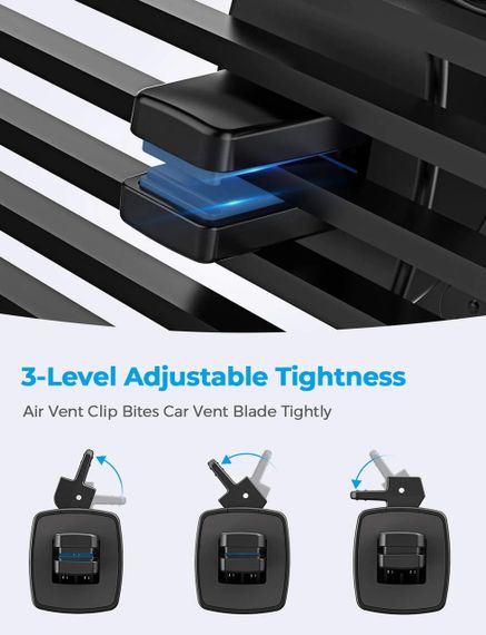 Кріплення для телефона Mpow CA086B Вентиляційне автомобільне | Зображення 1