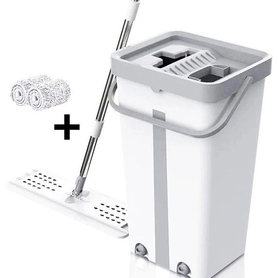 Швабра лентяйка Scratch Cleaning Easy Mop, Швабра с автоматическим отжимом scratch TI-531 cleaning mop