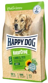 Сухий корм для собак з ягнятком Happy Dog NaturCroq Lamm & Reis, 4 кг
