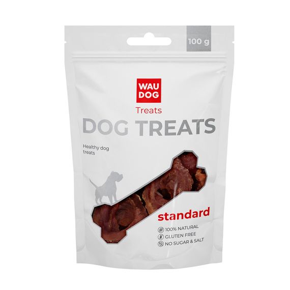 Ласощі для собак WAUDOG Treats "Качині кільця", 100 г | Зображення 1